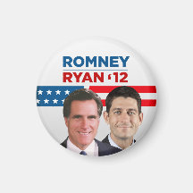 Romney Ryan 2012 Fridge Magnets