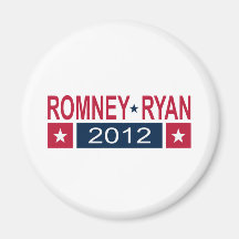 Romney Ryan 2012 Fridge Magnets