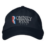 Romney/Ryan 2012 Letter R Embroidered Hat embroidered hats