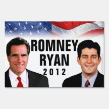 Romney/Ryan 2012 Photo Yard Sign
