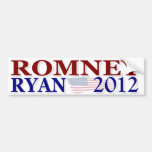 Romney Ryan 2012 president bumpersticker Bumper Stickers