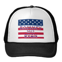Romney Ryan 2012 Presidential Election Mesh Hats