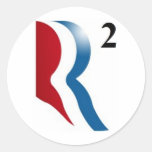 Romney & Ryan 2012 - "R squared" Stickers