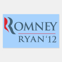 Romney Ryan 2012 Rectangular Stickers