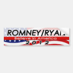 Romney/ Ryan 2012 Republican Election Bumper Stickers