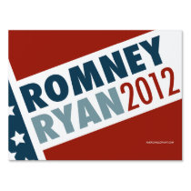 Romney Ryan 2012 Yard Sign yard signs