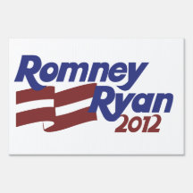 Romney Ryan 2012 Yard Sign