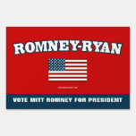 Romney-Ryan American Flag Yard Sign Large