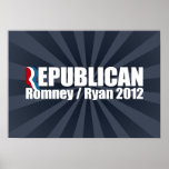 ROMNEY RYAN ARE REPUBLICAN -.png Poster