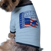 Romney Ryan For President 2012 Dog Tshirt
