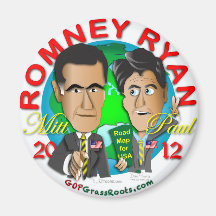 Romney Ryan Fridge Magnet