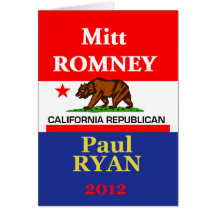 Romney Ryan Greeting Cards