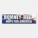 Romney - Ryan - Hope for America Bumper Sticker