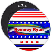 Romney Ryan Pinback Button