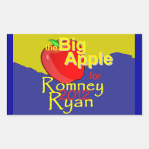 Romney Ryan Rectangle Sticker
