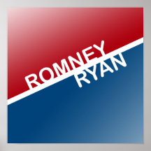 ROMNEY RYAN RETRO BLOCK.png Posters