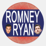 Romney Ryan Retro Sticker