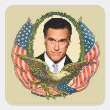 Romney Ryan Retro Stickers