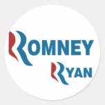 Romney - Ryan Round Sticker