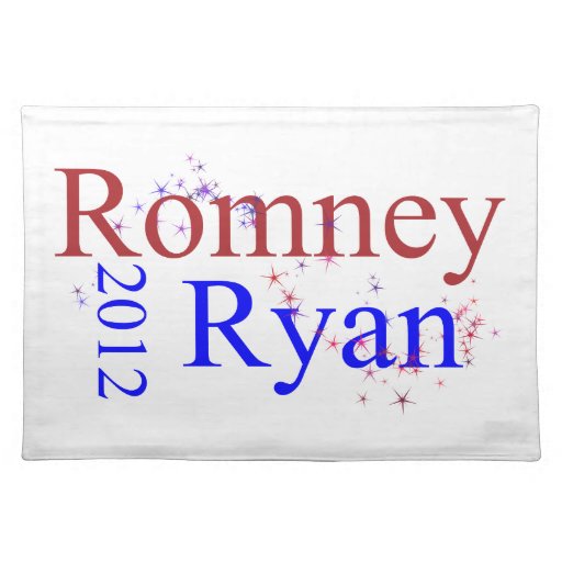 Romney/Ryan Star Wave Place Mats