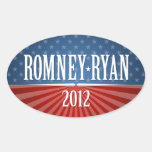 Romney Ryan - Stars and Stripes Stickers