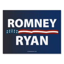 Romney Ryan Stars and Stripes Yard Sign yard signs