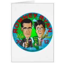 Romney Ryan USA Greeting Card