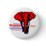 Romney Santorum Button