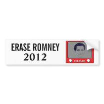 Romney Sketch Toy Bumper Stickers