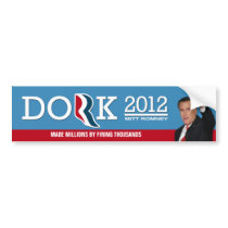 Romney Stealing from the proor, give to the rich. Bumper Stickers