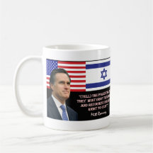 Romney Talks Israel Mugs