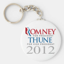 ROMNEY THUNE 2012 TOP VP.png Key Chain