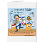 Romney Tries Zingers on Obama Funny Gifts & Cards cards
