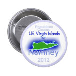 Romney VIRGIN ISLANDS Button