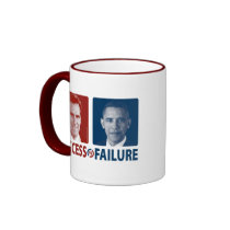 Romney Vs. Obama - Success Vs. Failure Mug