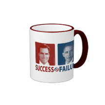 Romney Vs. Obama - Success Vs. Failure Mug