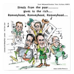 RomneyHood Funny Poster by Rick London posters