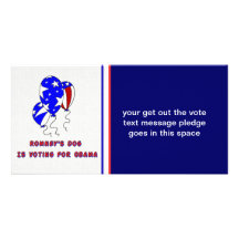 Romney's Dog Personalized Photo Card