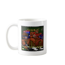 Romney's Irish Setters Funny Coffee Mug mugs