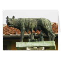 Romulus and Remus - Ancient Rome Card