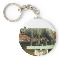 Romulus and Remus - Ancient Rome Keychain