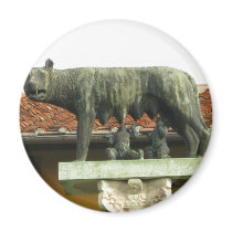 Romulus and Remus - Ancient Rome Fridge Magnets