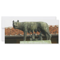 Romulus and Remus - Ancient Rome Rack Card Template