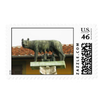 Romulus and Remus  postage stamp