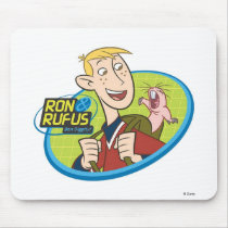 Ron and Rufus Disney mousepads