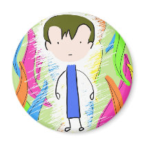 Ron in the Forest Refrigerator Magnets