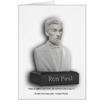 Ron "Lincoln" Paul Greeting Card! cards