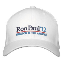 Ron Paul ’12 Campaign style Hat embroidered hats by Libertymaniacs Ron Paul ’12 Campaign style Hat embroidered hats