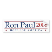 Ron Paul 2008 bumper sticker bumper stickers