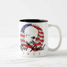 Ron Paul 2012 $17.95 Two Toned Coffee Mug